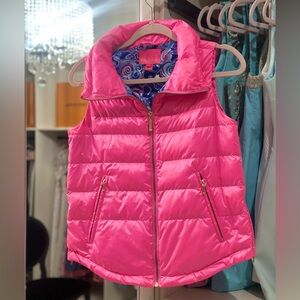 Lilly Pulitzer XS pink vest like new